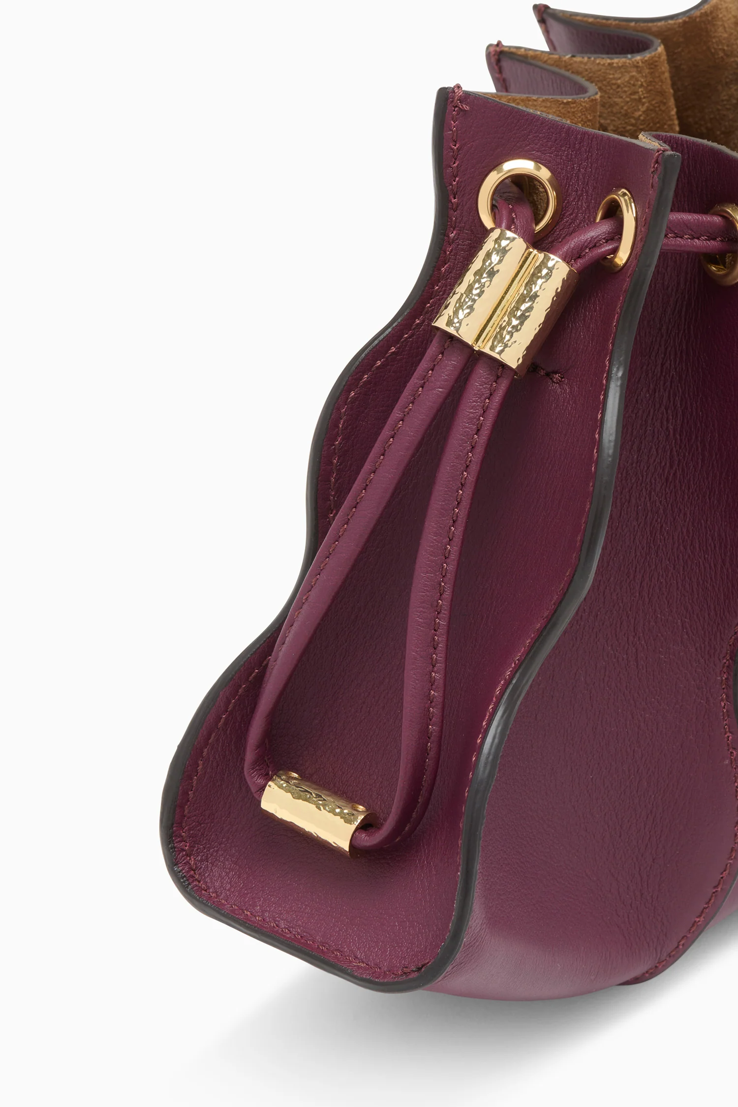 Adria Small Crossbody - Bordeaux - Image 4