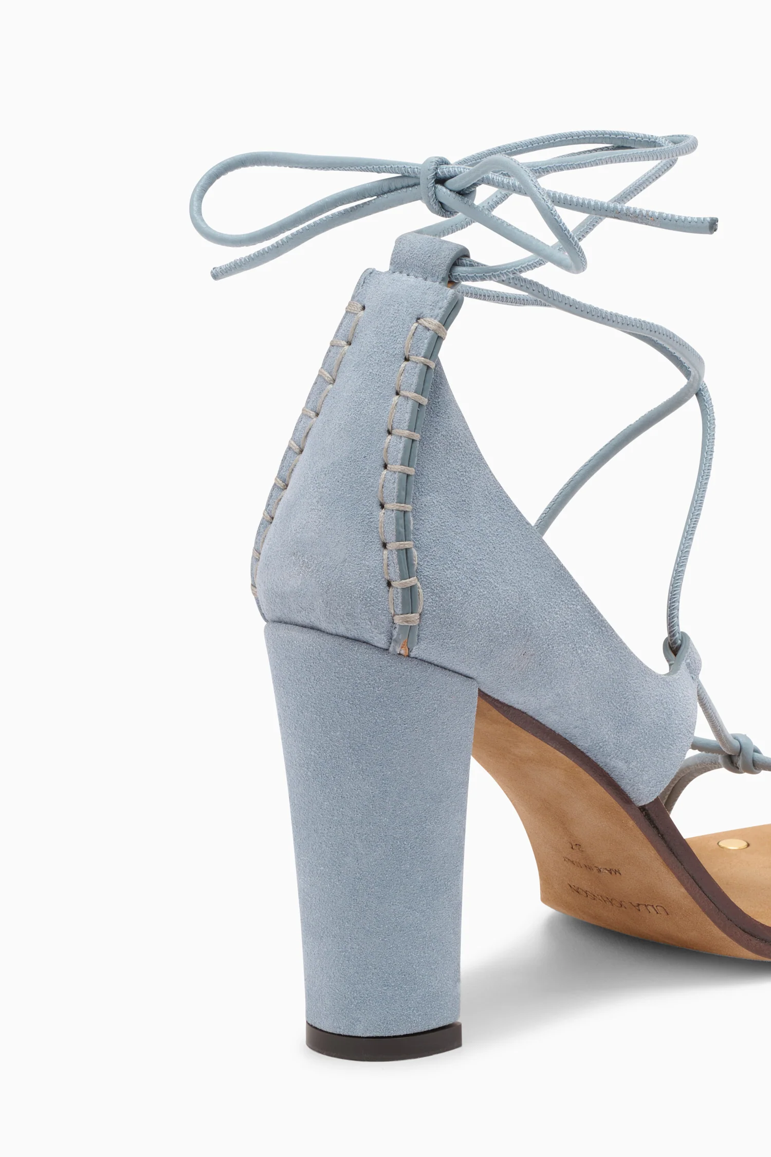 Aves Bare High Heel Sandal - Stone - Image 3