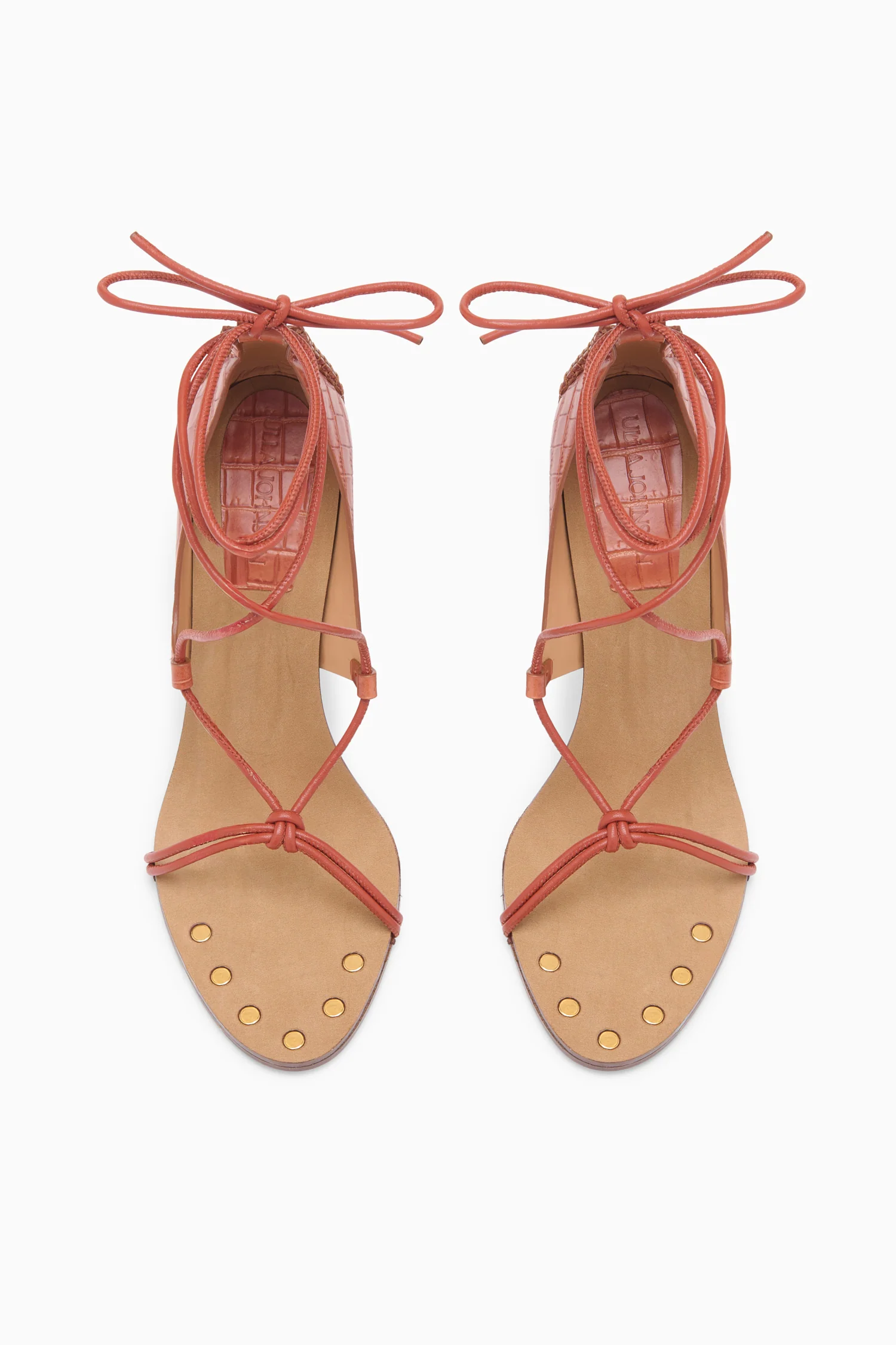 Aves Bare High Heel Sandal - Redwood - Image 4