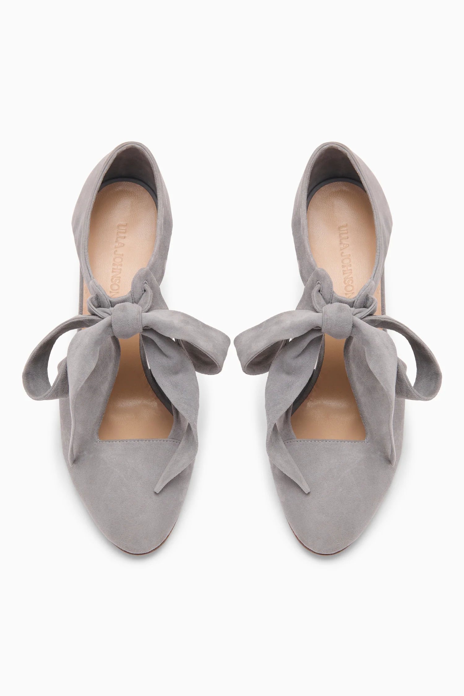 Ingrid Soft Bow Pump - Stone - Image 4