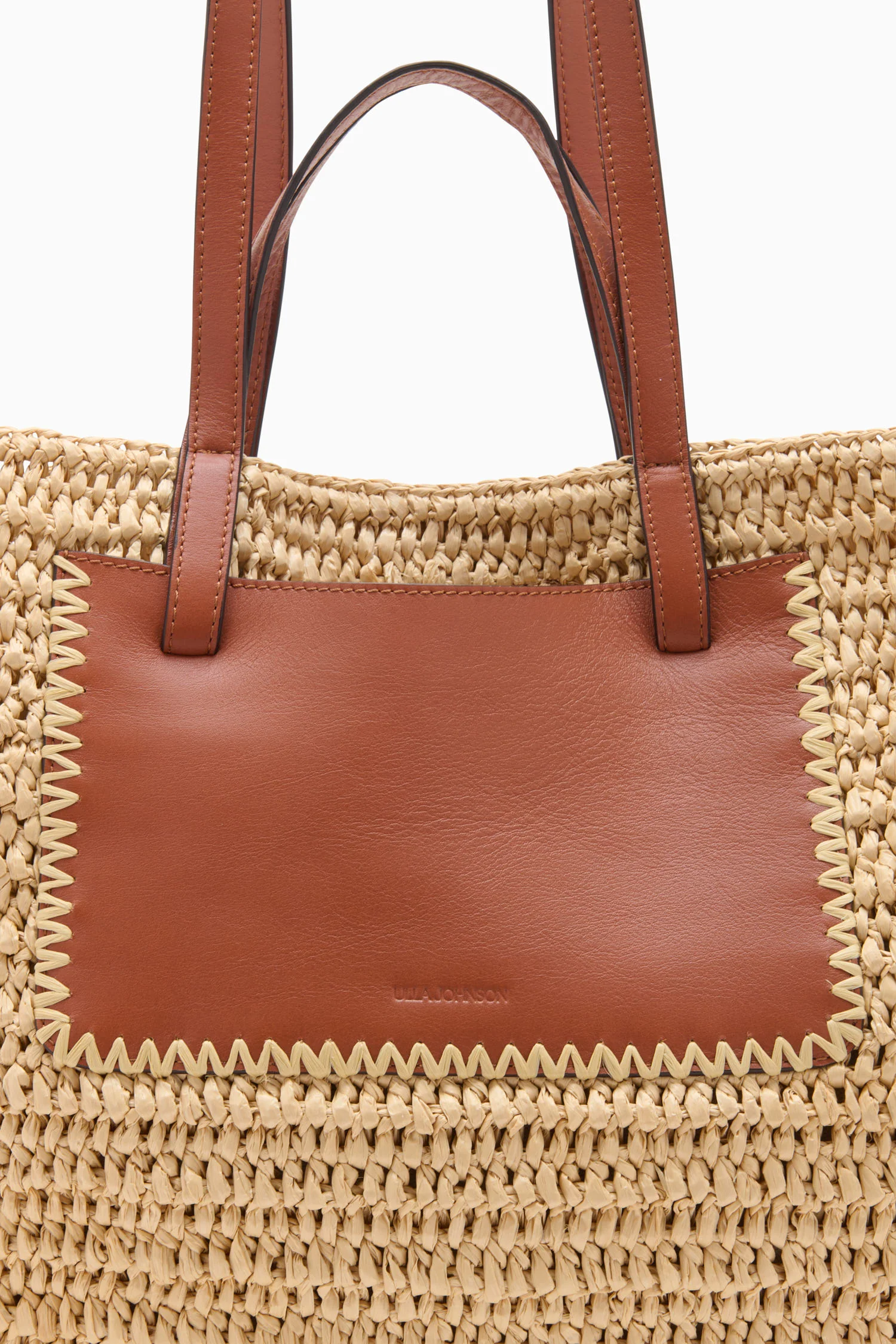 Lali Large Raffia Tote - Natural - Image 3