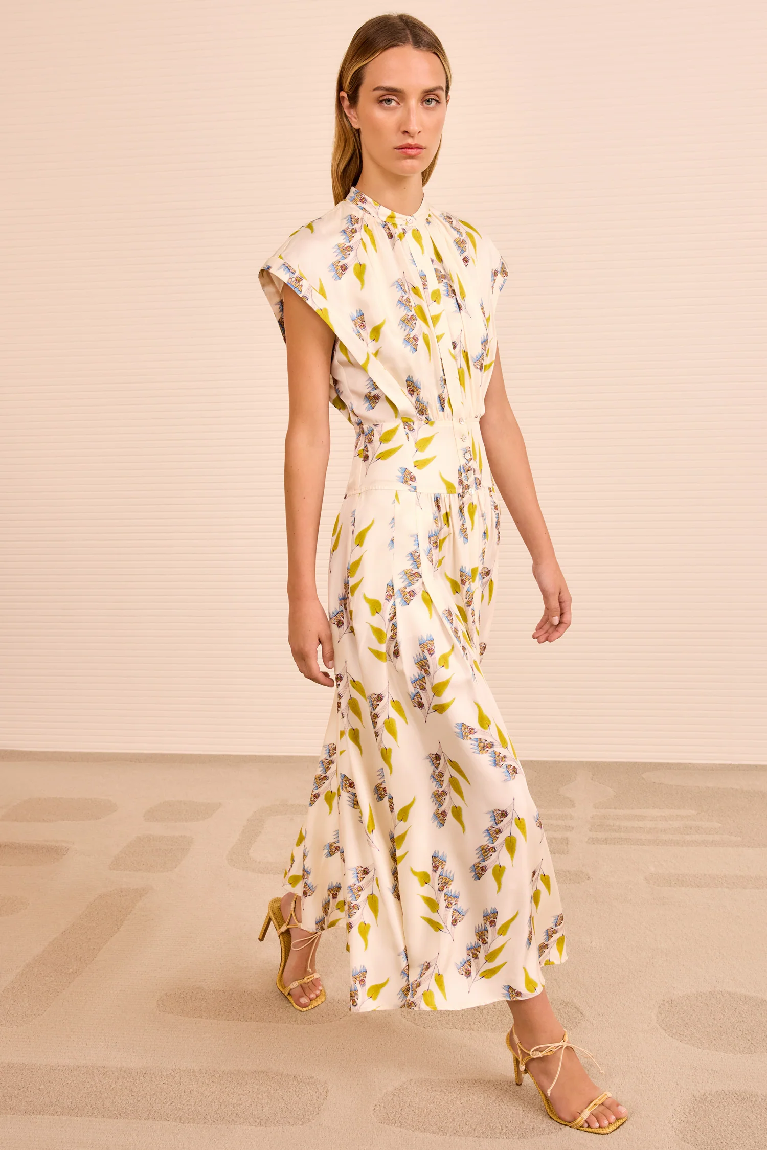 Lausanne Button Up Dress - Infinite Flower - Image 4