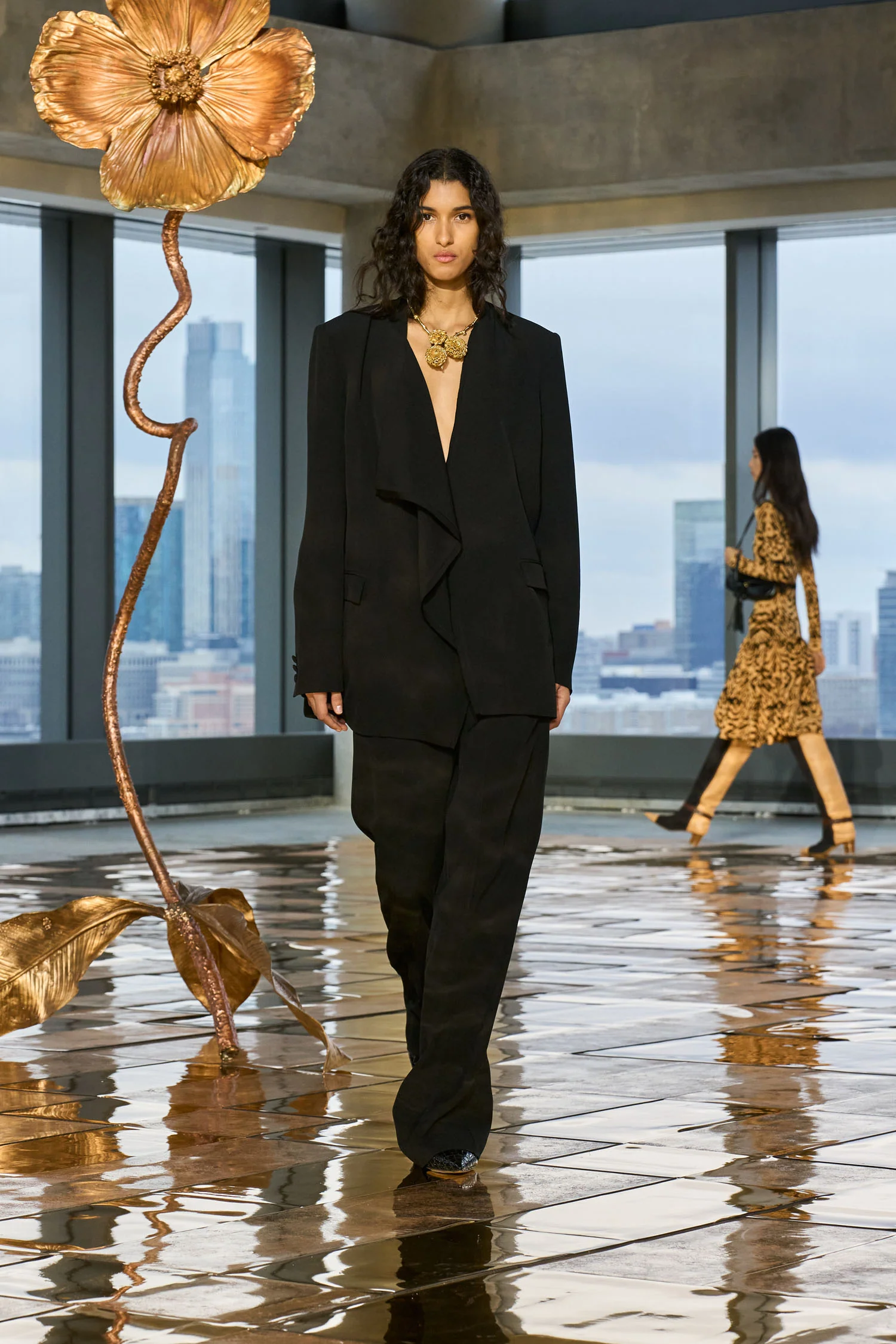 Ollie Mid–Rise Pants - Noir - Image 6